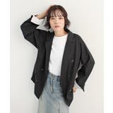 オーバーサイズ×レイヤードで旬を纏う。レイヤードダブルテーラードジャケット | futier land | 詳細画像12 