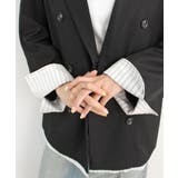 オーバーサイズ×レイヤードで旬を纏う。レイヤードダブルテーラードジャケット | futier land | 詳細画像14 