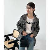 さらっと羽織って今っぽく。ツイードフリンジミドルCPOJK | futier land | 詳細画像11 