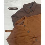 ゆるっとシルエットが今っぽい。スエードショートステンカラージャケット | futier land | 詳細画像3 