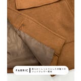 ゆるっとシルエットが今っぽい。スエードショートステンカラージャケット | futier land | 詳細画像5 