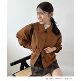 ゆるっとシルエットが今っぽい。スエードショートステンカラージャケット | futier land | 詳細画像7 