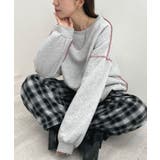 オトナ配色カラー。リンキングスウェットプルオーバー | futier land | 詳細画像23 