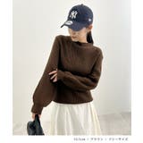 ふっくらふんわり暖かい。ボトルネックバルーン袖ニットプルオーバー | futier land | 詳細画像6 