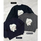 見るたび癒される。ふわふわフェザードッグニットトップス | futier land | 詳細画像3 