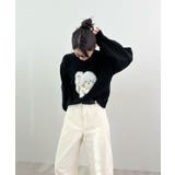 見るたび癒される。ふわふわフェザードッグニットトップス | futier land | 詳細画像16 