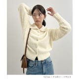 甘すぎない可愛さを纏う。ふわもこビジューボタンカーディガン | futier land | 詳細画像7 