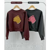 主役級レオパードで着映える。レオパード相良ショート丈スウェットトップス | futier land | 詳細画像2