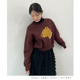 主役級レオパードで着映える。レオパード相良ショート丈スウェットトップス | futier land | 詳細画像6