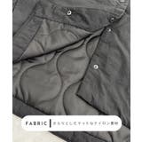 1枚で即こなれ感。サイドジップノーカラー中綿ジャケット | futier land | 詳細画像5