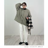 1枚で即こなれ感。サイドジップノーカラー中綿ジャケット | futier land | 詳細画像6