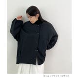 1枚で即こなれ感。サイドジップノーカラー中綿ジャケット | futier land | 詳細画像7