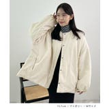 1枚で即こなれ感。サイドジップノーカラー中綿ジャケット | futier land | 詳細画像8