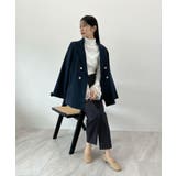 脚長効果抜群の美脚ライン。センタータックテーパードパンツ | futier land | 詳細画像28 