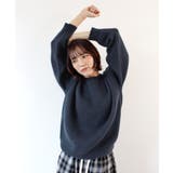 《ABYS》後ろ姿も可愛く決まる。バックロゴニットトップス | futier land | 詳細画像24