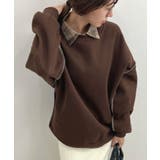 オトナ配色カラー。リンキングスウェットプルオーバー | futier land | 詳細画像15 