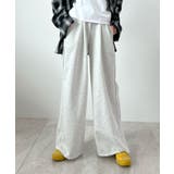 ライトグレー | ラフだけど上品。タックスウェットパンツ | futier land