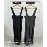 モードなムード香る。ベルトショルダーサロペット | futier land | 詳細画像2 