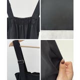 モードなムード香る。ベルトショルダーサロペット | futier land | 詳細画像8 