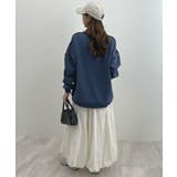 オトナ配色カラー。リンキングスウェットプルオーバー | futier land | 詳細画像38 