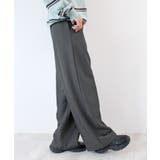 ゆるっと楽ちん。ツータックワイドストレートスラックス/ロング丈 | futier land | 詳細画像12 