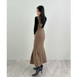 抜かりない360度美シルエット。サイドタックマーメイドワンピース | futier land | 詳細画像18 