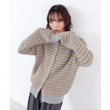 《ABYS》トレンド感ある配色。襟付きボーダーニット | futier land | 詳細画像31