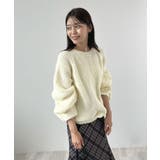 上品溢れるアクセント。袖ボタンKNIT | futier land | 詳細画像16 