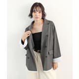 オーバーサイズ×レイヤードで旬を纏う。レイヤードダブルテーラードジャケット | futier land | 詳細画像25 