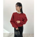 ふんわり袖でこなれ感アップ。バルーンスリーブモヘアニットカーディガン | futier land | 詳細画像26 