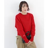 《ABYS》ロゴ刺繍ショート丈トレーナー | futier land | 詳細画像20 