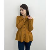 春新色追加！上品な大人へ。ペプラムリブニット | futier land | 詳細画像16 