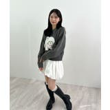 見るたび癒される。ふわふわフェザードッグニットトップス | futier land | 詳細画像21 