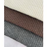 《ABYS》アルパカタッチ襟付きキーネックプルオーバー | futier land | 詳細画像48 