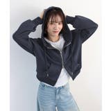 《ABYS》クロップド丈が相性抜群◎ダブルジップショート丈パーカー  | futier land | 詳細画像26 