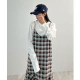 秋ムード高まる。チェックキャミOP | futier land | 詳細画像26 