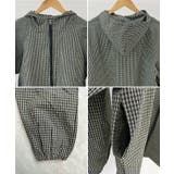 《ABYS》ストリートに映える。チェックジップパーカー/フーディ | futier land | 詳細画像9 