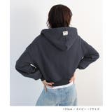 《ABYS》クロップド丈が相性抜群◎ダブルジップショート丈パーカー  | futier land | 詳細画像7 