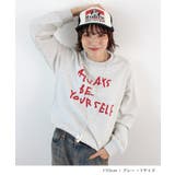 《ABYS》カジュアルに映える。配色ロゴプリント裏毛スウエット | futier land | 詳細画像7 