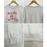 《ABYS》カジュアルに映える。配色ロゴプリント裏毛スウエット | futier land | 詳細画像10 