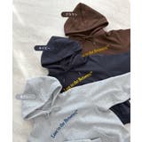 《ABYS》裏起毛であったか。ロゴ刺繡パーカー/フーディ | futier land | 詳細画像3