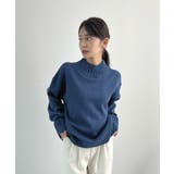 バックスリットオーバーニット | futier land | 詳細画像32 