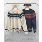 《ABYS》季節感たっぷりの定番ニット。ノルディック柄ニットプルオーバー | futier land | 詳細画像2