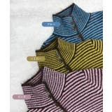 《ABYS》着こなし自在！配色ボーダーニットトップス | futier land | 詳細画像3 