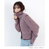 《ABYS》着こなし自在！配色ボーダーニットトップス | futier land | 詳細画像7 