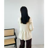 春新色追加！上品な大人へ。ペプラムリブニット | futier land | 詳細画像22 