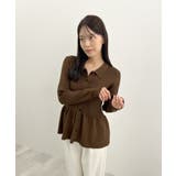 春新色追加！上品な大人へ。ペプラムリブニット | futier land | 詳細画像28 