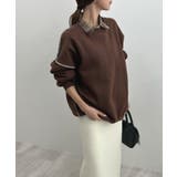 オトナ配色カラー。リンキングスウェットプルオーバー | futier land | 詳細画像21 