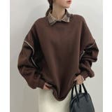 オトナ配色カラー。リンキングスウェットプルオーバー | futier land | 詳細画像18 