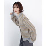 《ABYS》トレンド感ある配色。襟付きボーダーニット | futier land | 詳細画像29